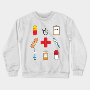 Kawaii Nurse Crewneck Sweatshirt